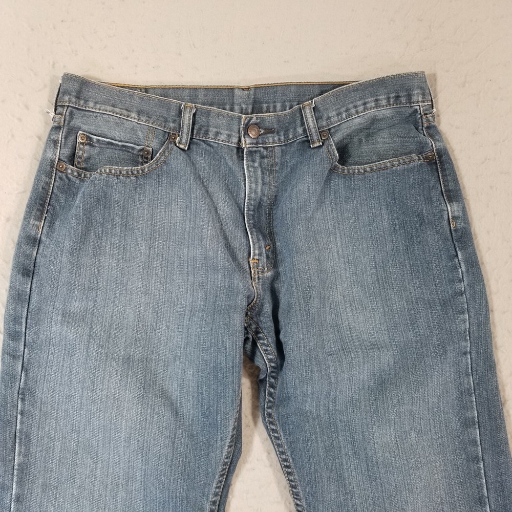 Levi's 559 jeans men's 36x30 relaxed fit straight blue denim pants retro - Picture 2 of 12